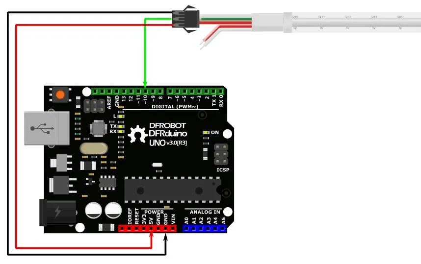 Cascading and wiring configuration