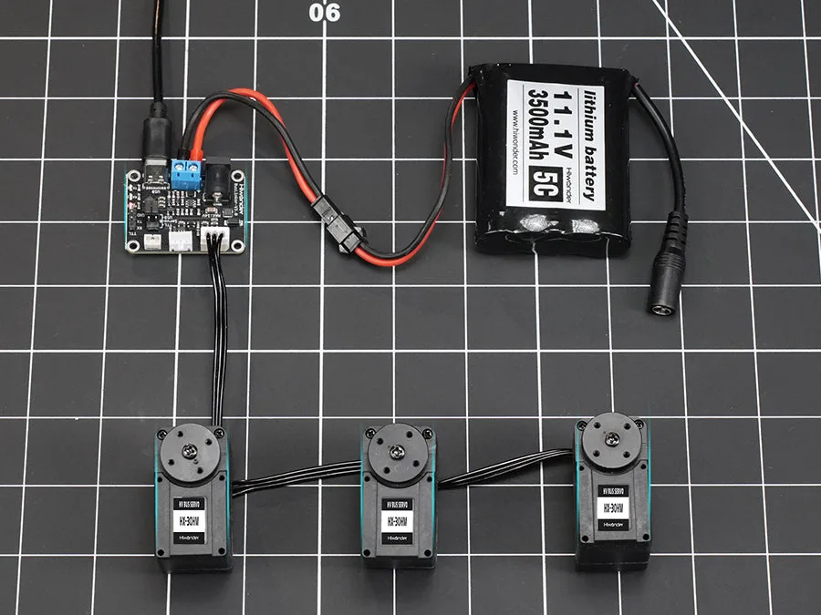 Multi-interface servo bus connection