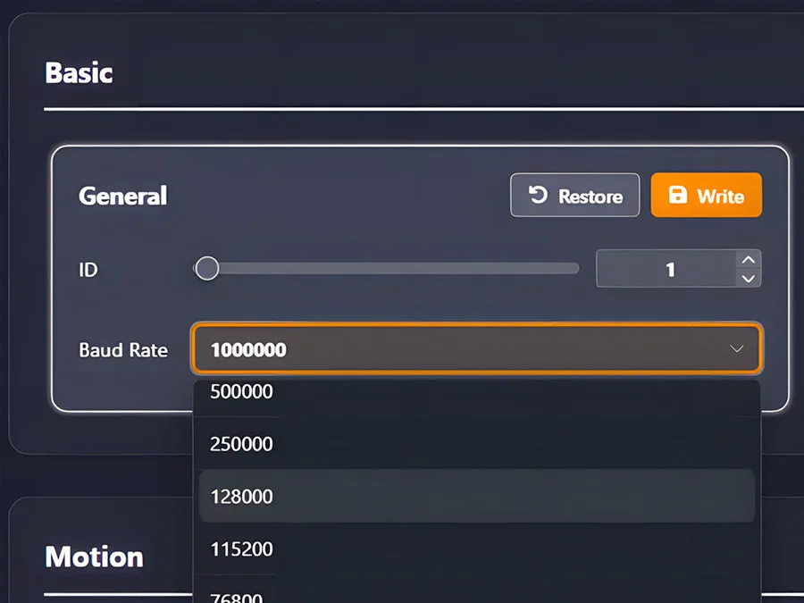 Versatile communication and baud rates