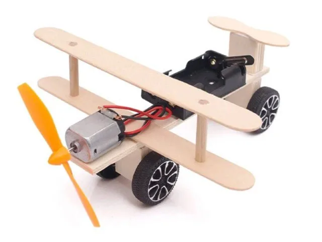 DIY Wooden Electric Glider Aircraft STEM Kit