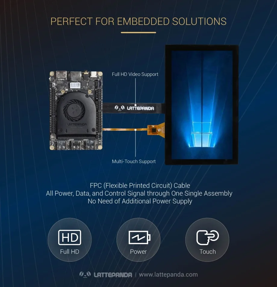 Direct eDP display support