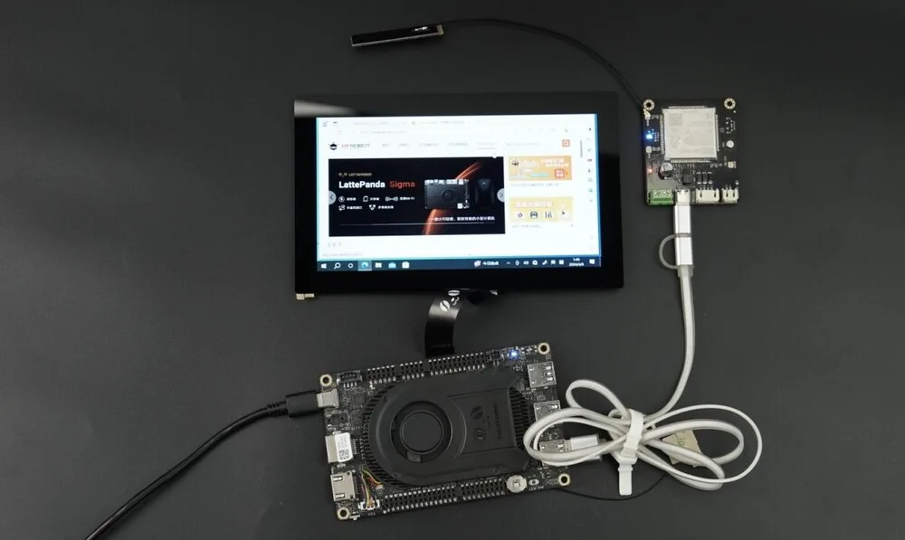 LattePanda USB network card integration