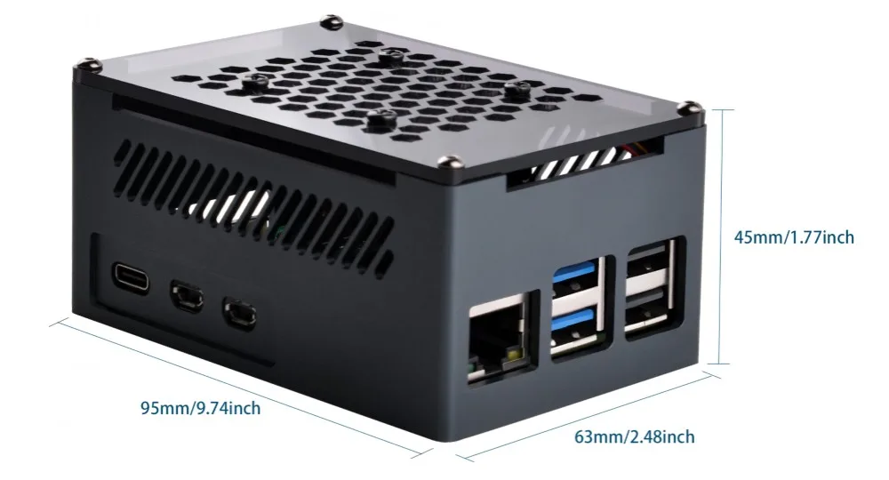 Precise case dimensions