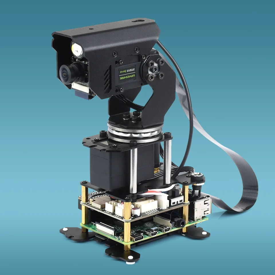 Omnidirectional two-axis rotation