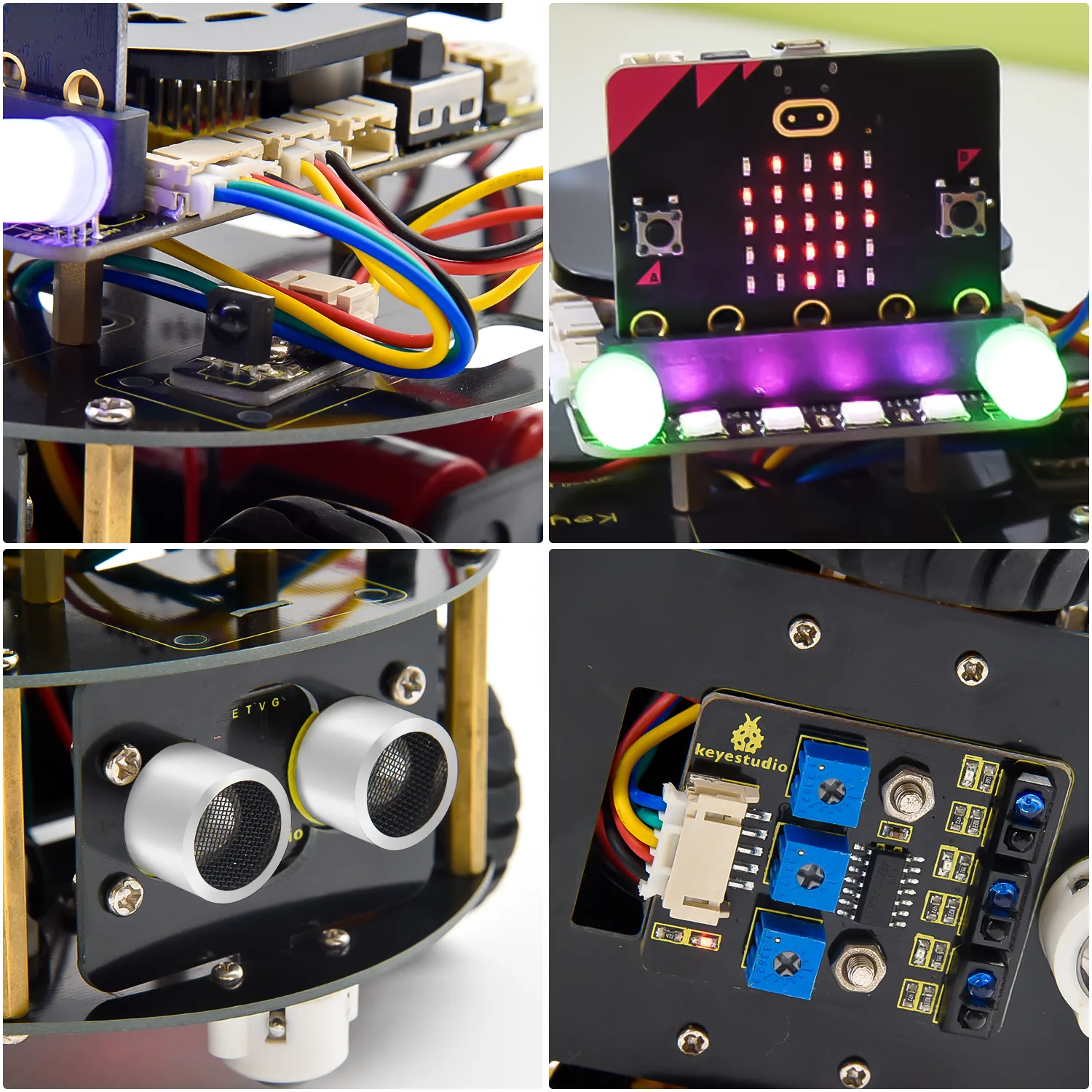 Built-in obstacle avoidance and tracking