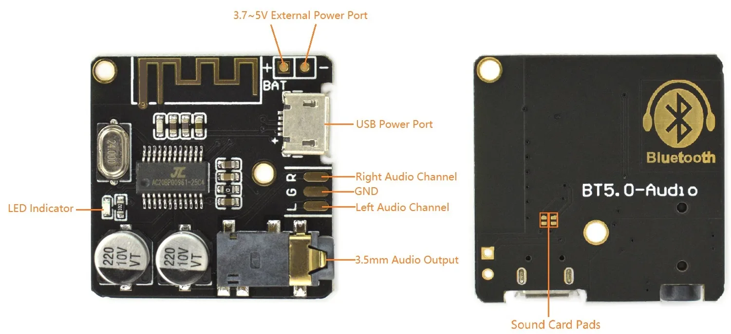 Wireless audio and sound card modes