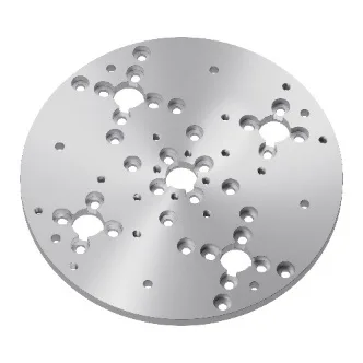 3140 Series Aluminum Baseplate (6mm Thickness, 144mm Diameter)