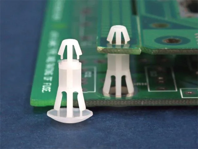 Snap-In PCB Support Spacer with Dome Base, 12 mm