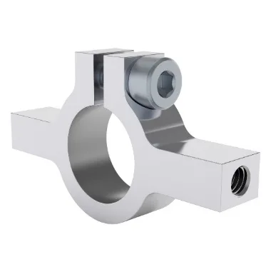 3402 Series 2-Side, 1-Post Clamping Mount (43mm Width, 14mm Bore)