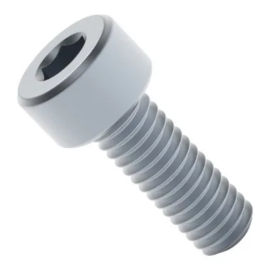 2800 Series Zinc-Plated Steel Socket Head Screw (M4 x 0.7mm, 11mm Length)