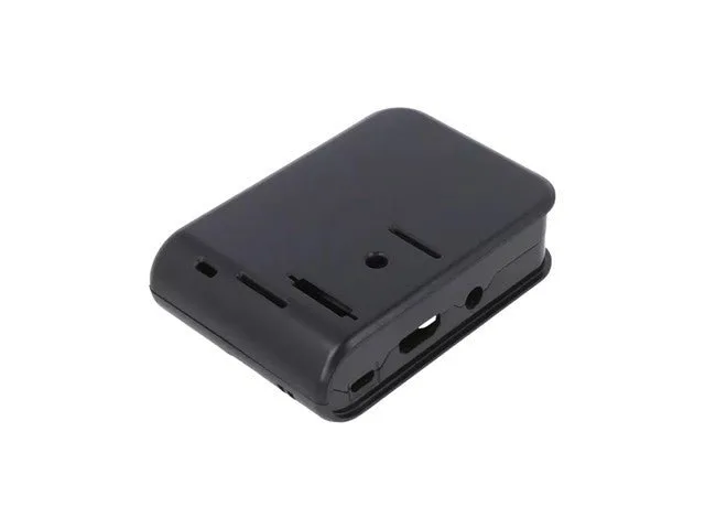 Hammond 1593HAMPI3BK ABS Enclosure for Raspberry Pi 3B, Black