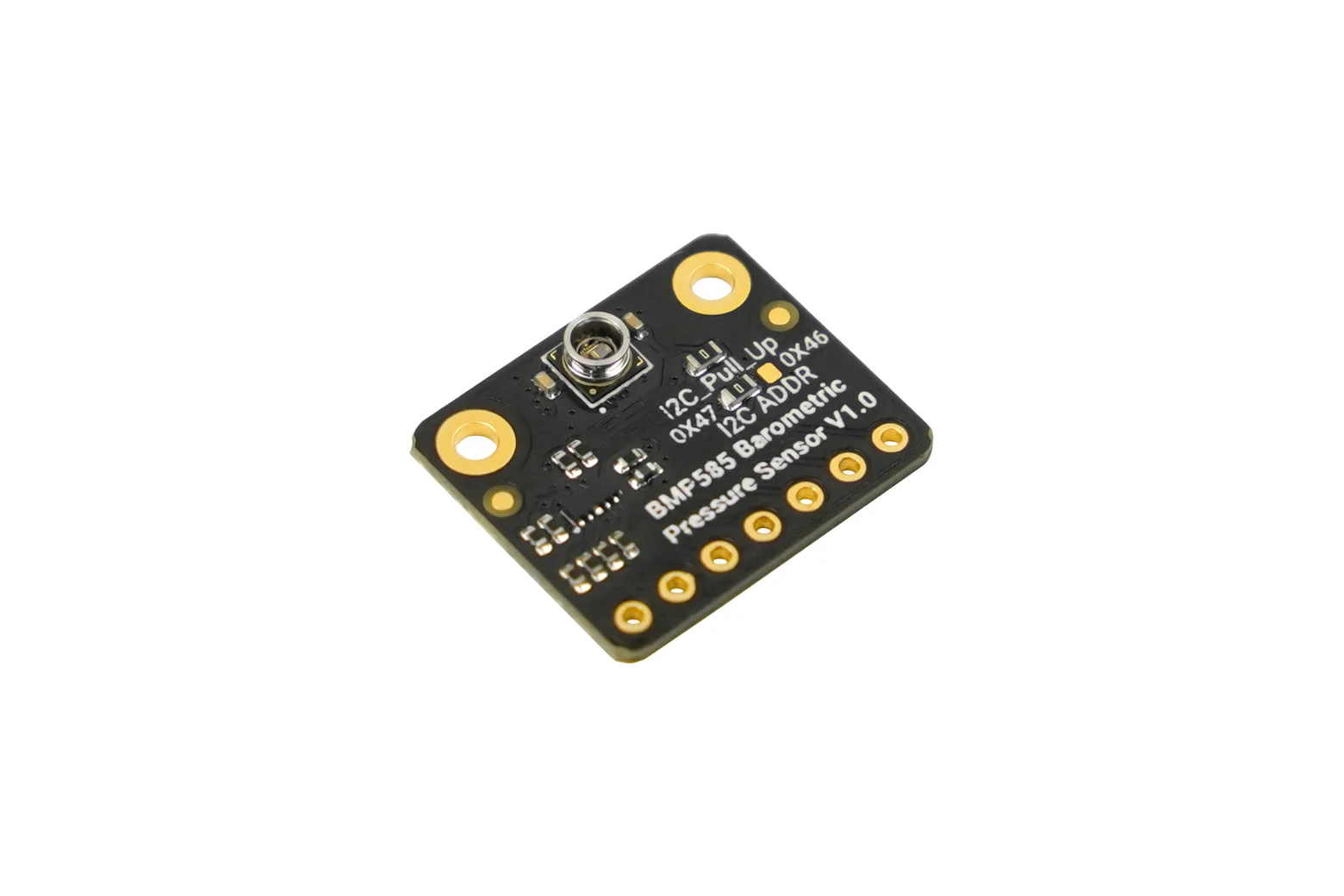 Fermion: BMP585 High-Precision Barometric Pressure & Temperature Sensor (±0.3 hPa, I2C / SPI / I3C)