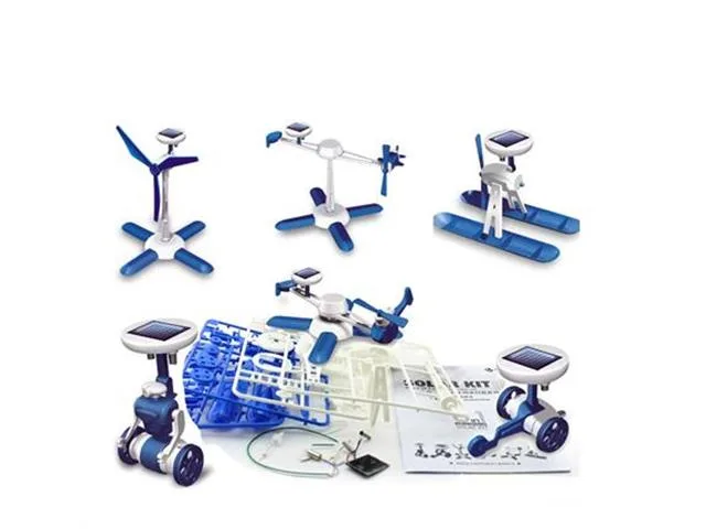 6-in-1 Educational Solar Robot Toy Kit
