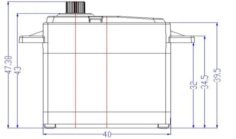 Standard mounting and included accessories