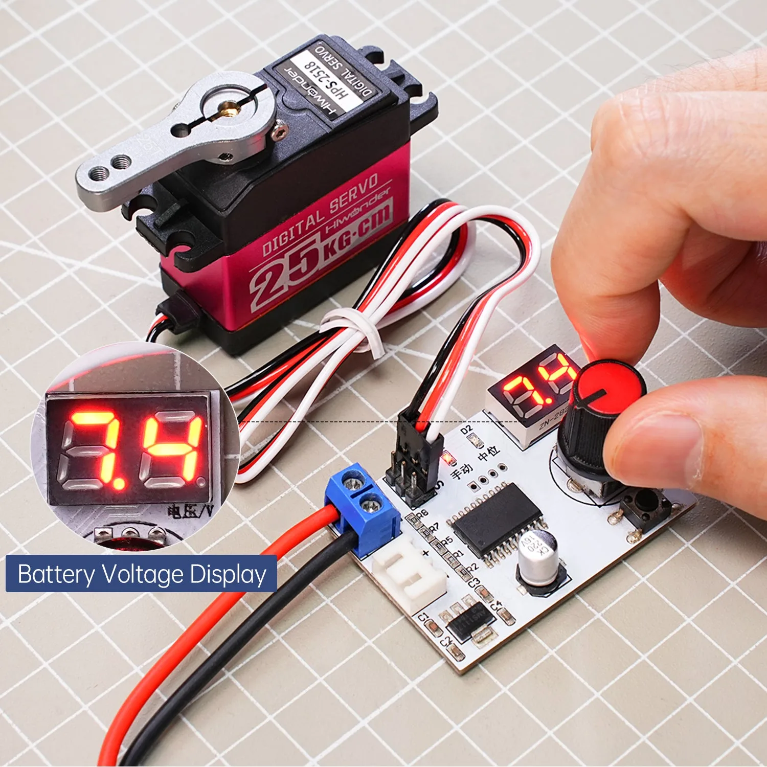 Real-time voltage monitoring