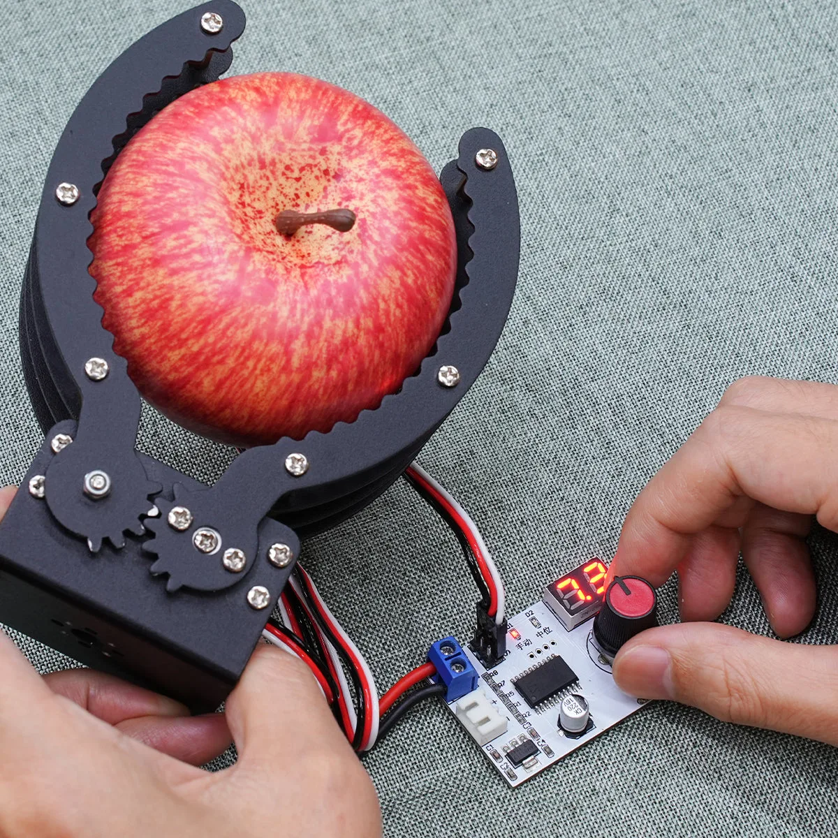 Robotic claw testing