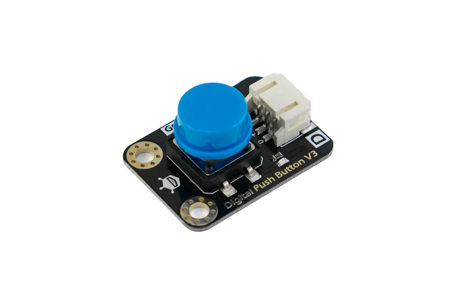 Gravity: Digital Push Button (Blue)
