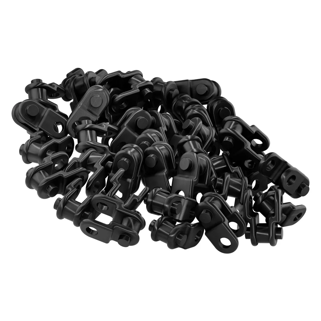5309 Series 8mm Pitch Plastic Chain (50 Links/400mm, Black)