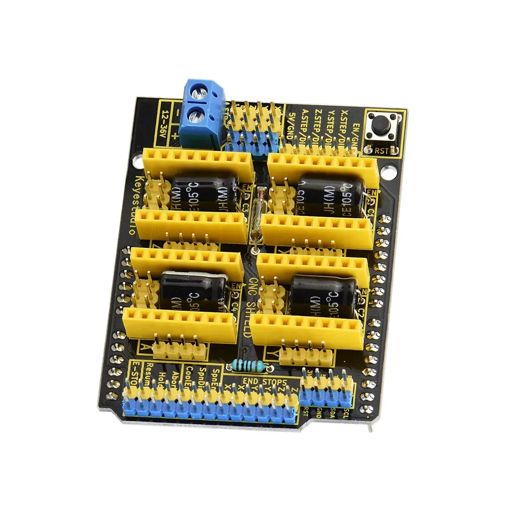 Pre-configured hardware pin mapping