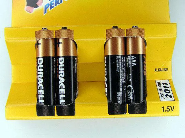 Duracell 1.5V AAA Alkaline Batteries, 1175 mAh, 4 Pack