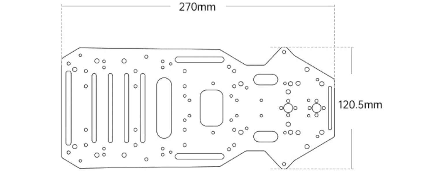 Raised-layer metal plate expansion