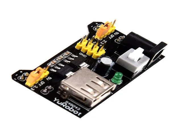 MB102 Breadboard Power Supply Module, 3.3V 5V Dual Rail