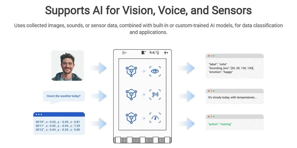 Vision and voice AI support