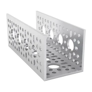 3120 Series U-Channel (4 Hole, 120mm Length)