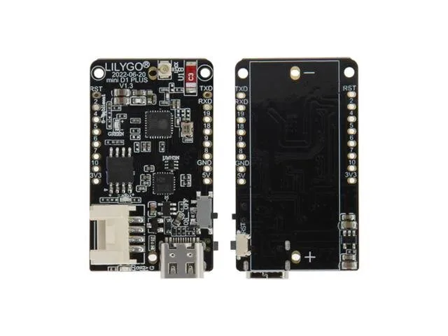 LILYGO TTGO T-OI Plus ESP32-C3 RISC-V Development Board with 16340 Battery Holder
