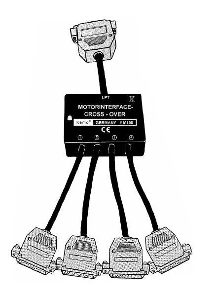 Kemo Electronic 4-Fold Motor Interface Switch Kit M108