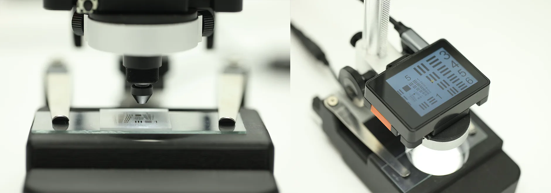 Precision magnification optics