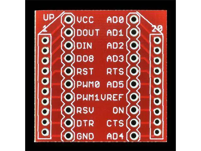 SparkFun XBee Breakout Board, 20-Pin, 2.54 mm Pitch