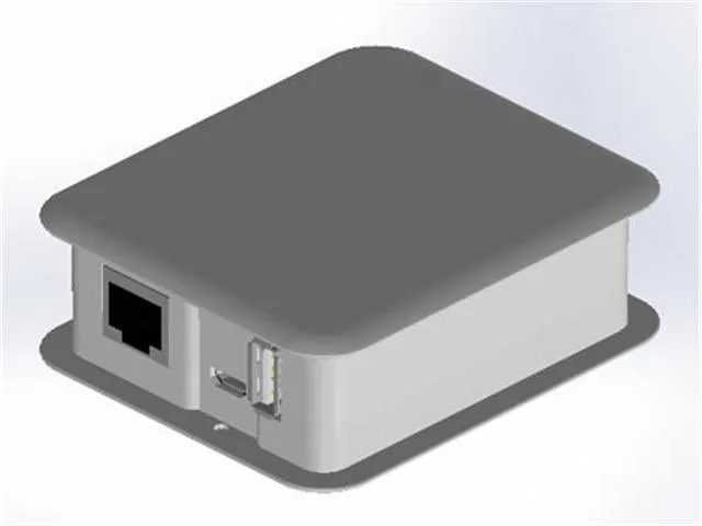 Teko Flame Retardant ABS Enclosure for Arduino Yun, White