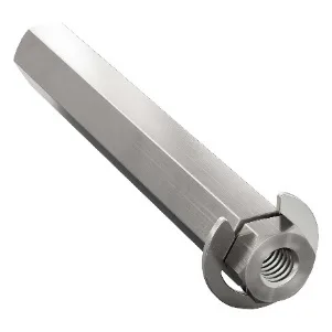 4106 Series Stainless Steel REX Shaft (8mm Diameter, 56mm Length)