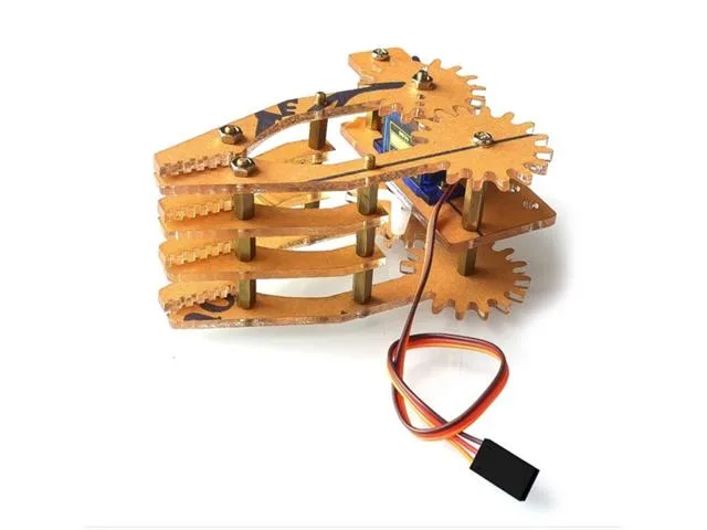 DIY Acrylic Robot Claw Gripper Kit for SG90 Servos