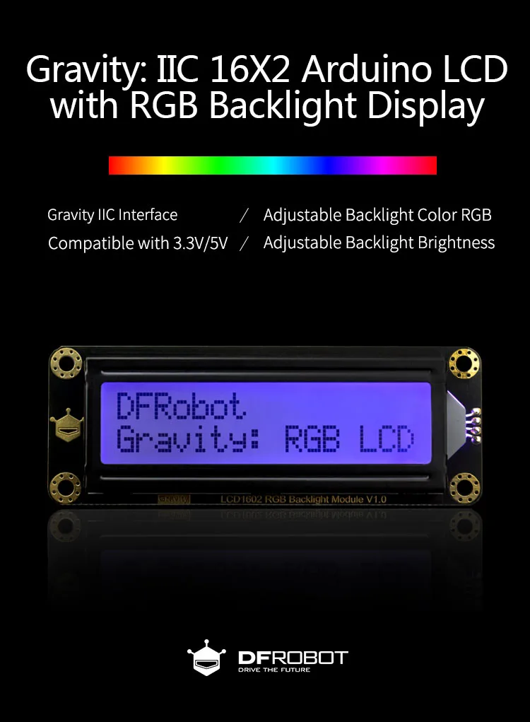Full RGB colour backlight