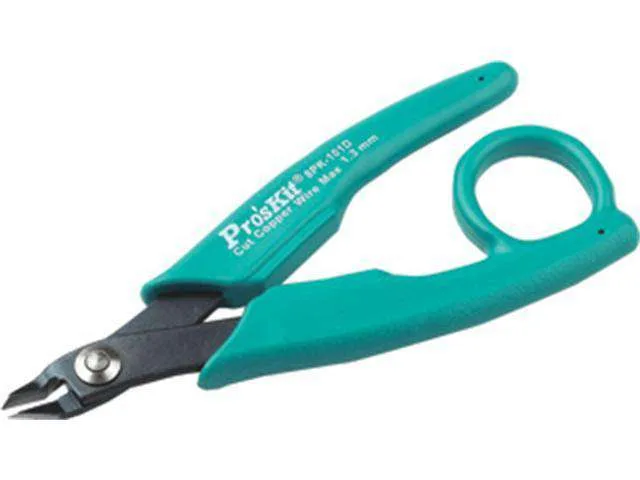 Pro'sKit 8PK-101D Micro Cutting Pliers with Angled Blade, 125mm