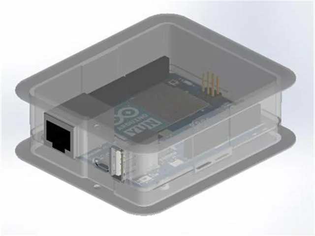 Teko Clear Flame-Retardant Enclosure for Arduino Yun