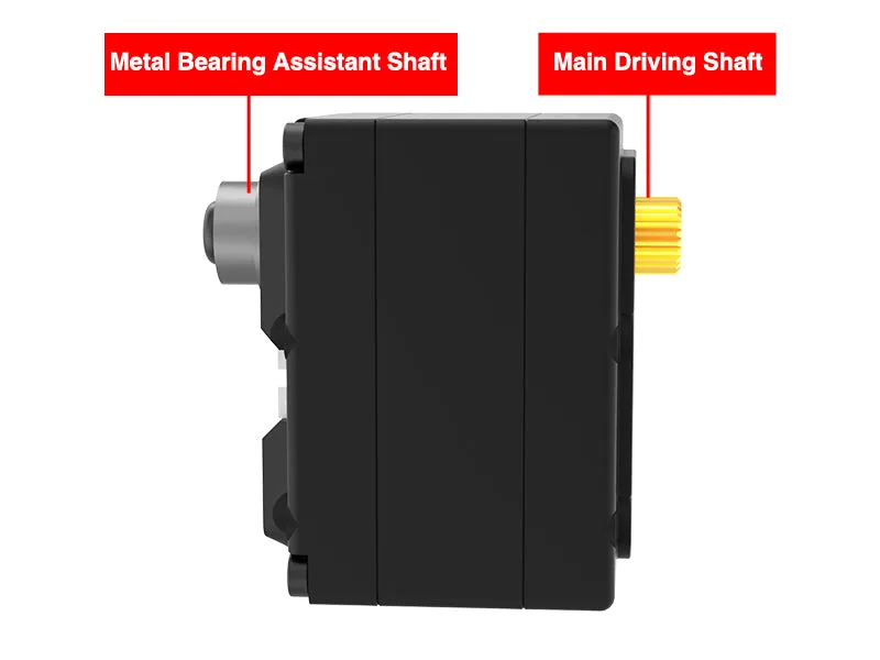 Smooth metal bearing support