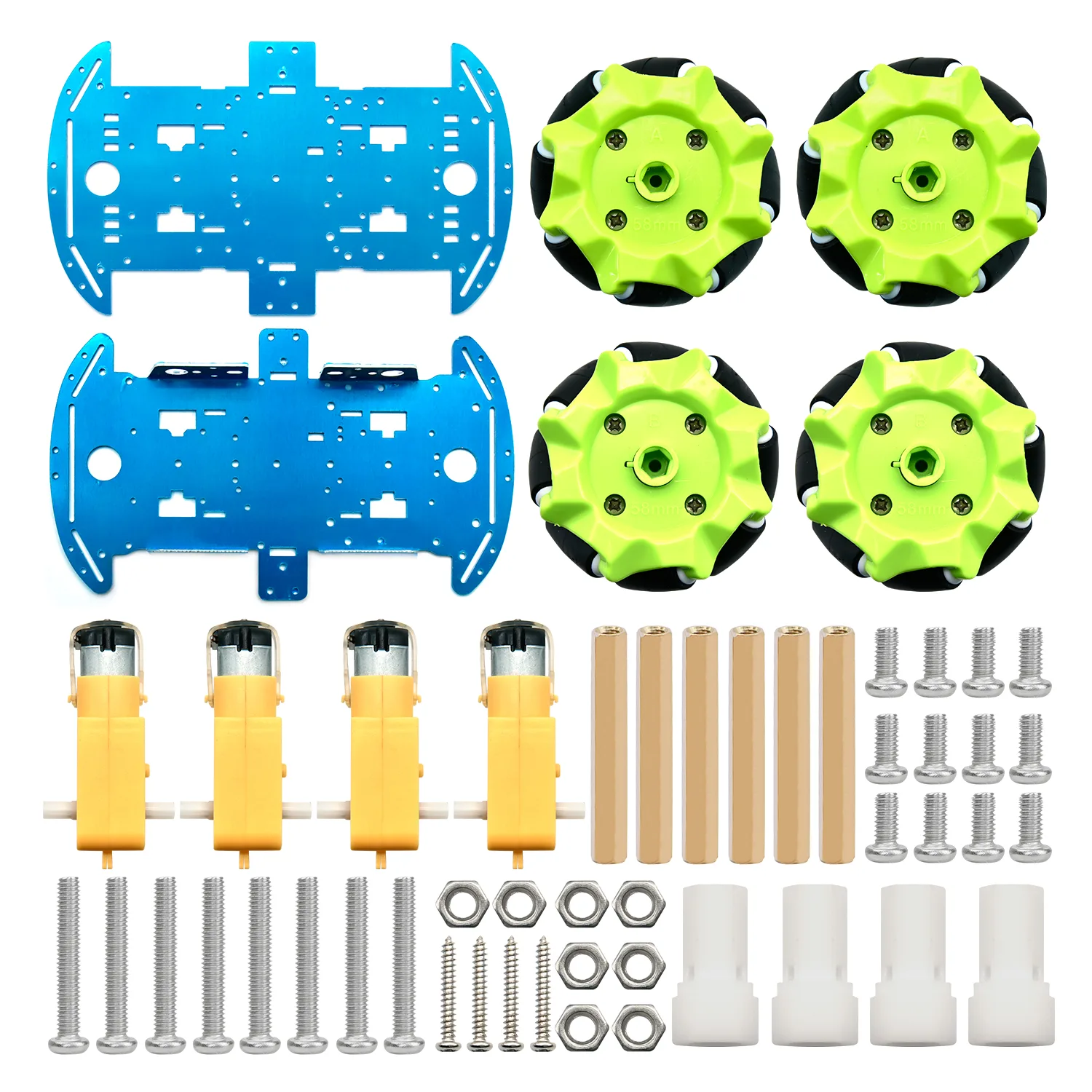 Obstacle avoidance module mounting bracket kit for Arduino Robot car/Smart car (include servos, ultrasonic)