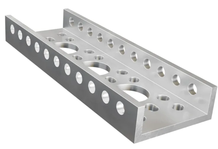 3143 Series Mini Low-Side U-Channel (3 Hole, 96mm Length)