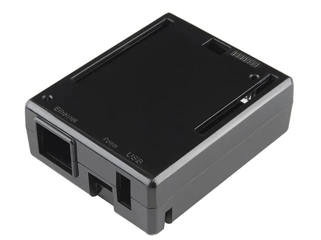 SparkFun Arduino Yun Plastic Enclosure, Black (PRT-12841)