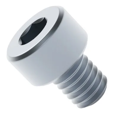 2800 Series Zinc-Plated Steel Socket Head Screw (M4 x 0.7mm, 5mm Length)