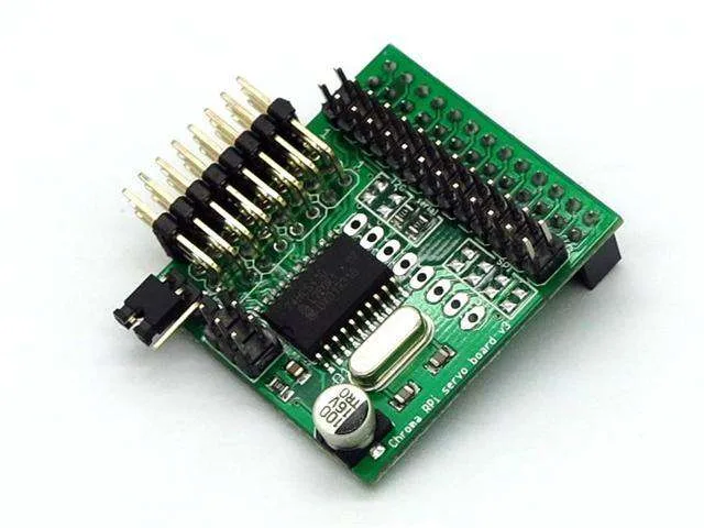 Chroma 8-Channel Serial Servo Controller Board for Raspberry Pi V3.0