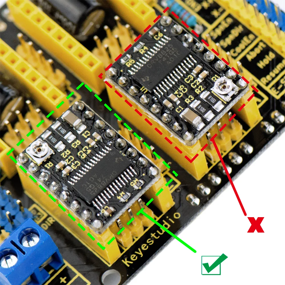 Seamless A4988 drop-in replacement