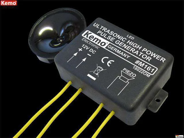 Kemo Electronic M161 Ultrasonic Power Cannon Module, 12–14.4V