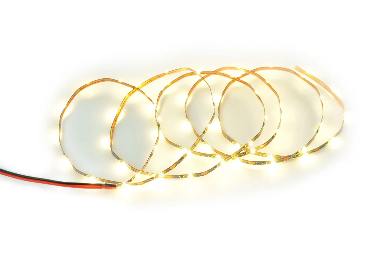 5V Flexible LED Strip (60 LEDs, Warm White)