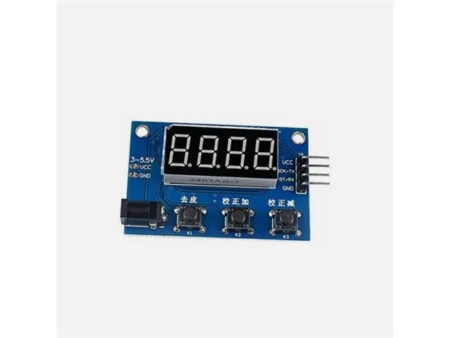 HX711 Load Cell Amplifier Module with 4-Digit Digital Display