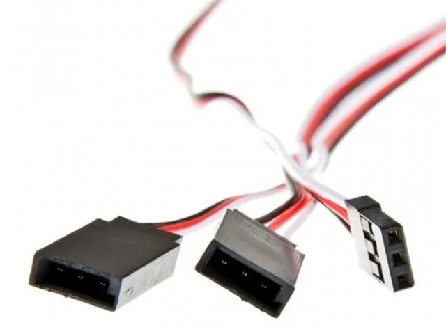Servo Y Extension Cable with JR Connectors, 300mm