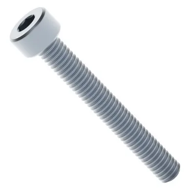 2800 Series Zinc-Plated Steel Socket Head Screw (M4 x 0.7mm, 30mm Length)